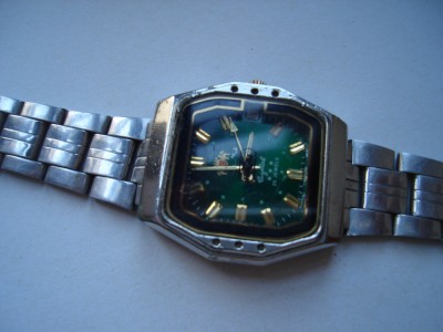 Ceas mecanic Crystal 25 jewels, defect foto