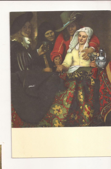FA33-Carte Postala-GERMANIA - Dresden, Gemaldegalerie, Vermeer Van Delft