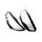 Set 2 sticle faruri pentru Audi A6 C7 nonfacelift