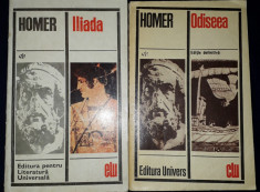 Homer - Iliada, Odiseea (editii definitive) foto