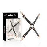 COQUETTE CHIC DESIRE - FANTASY VEGAN LEATHER HOG TIE, COQUETTE FANTASY