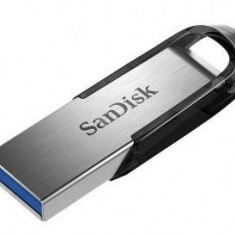 Stick USB SanDisk Cruzer Ultra Flair, 512GB, USB 3.0 (Negru/Argintiu)