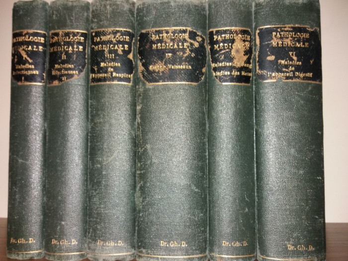 F. BEZANCON - M. LABBE... PRECIS DE PATHOLOGIE MEDICALE... 6 VOLUME {1931-1935}