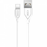 Cablu Date si Incarcare USB la USB Type-C XO Design NB8 2,1A, 1 m, Alb