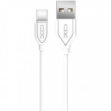 Cablu Date si Incarcare USB la USB Type-C XO Design NB8, 2.1A, 1 m, Alb