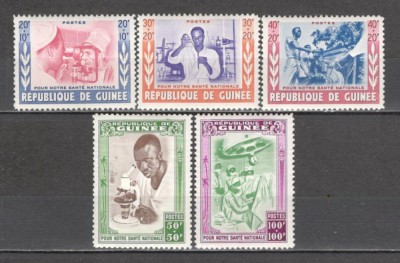 Guineea.1960 Servicii de sanatate MG.12 foto