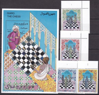 Somalia 1996 sport SAH MI 615-618 + bl.40 MNH foto