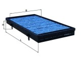 Filtru aer habitaclu Nissan Primastar, Primastar Sasiu; Opel Movano A, Movano A Sasiu, Vivaro A, Vivaro A Sasiu; Renault Trafic II, Trafic II Sasiu