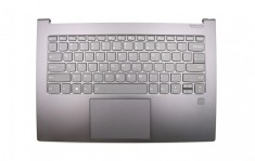 Carcasa superioara cu tastatura palmrest Laptop, Lenovo, Yoga C930-13IKB Type 81C4, 81EQ, 5CB0S72636, 5CB0S72607, AM18S000300, Iron Grey, layout US