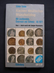 Catalog de monede Germania, Lichtenstein, Austria si Elvetia, incepand din 1871 foto