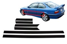 Bandouri Laterale BMW E36 Seria 3 Coupe Cabrio (1992-1998) M3 Design Performance AutoTuning