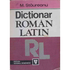 DICTIONAR ROMAN-LATIN-M. STAUREANU