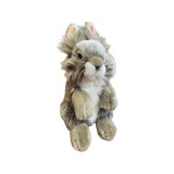Jucarie iepuras angora 20cm gri