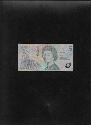 Rar! Australia 5 dollars 1992 seria89238556 polymer foto