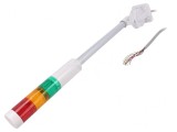 Coloană de semnalizare LED roșu/ambră/verde