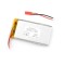 Acumulator Lithium Poliymer 13621 1500mAh 1S 3.7V conector JST-BEC 70x40x6mm AKYGA Battery