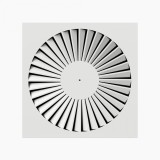 ST Difuzor turbionar patrat pentru ventilatie - Lamele fixe, jet de aer pentru incaperi pana la 4m