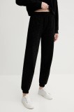 HUGO pantaloni de trening culoarea negru, cu imprimeu, 50545211