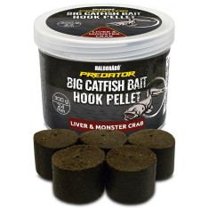 Haldorado Pelete de carlig Catfish Bait Hook Pellet 24 mm, 300g - Liver &amp; Monster Crab