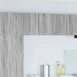 vidaXL Dulap suspendat cu ușă Riga Gri Sonoma și Alb 30 x 31 x 40 cm 884124