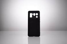 Husa Xiaomi Mi 11 Ultra 5G Spacer, negru, grosime 2mm, material flexibil silicon + interior cu microfibra &quot;SPPC-XI-MI-11U5G-SLK&quot;