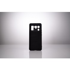 Husa Xiaomi Mi 11 Ultra 5G Spacer, negru, grosime 2mm, material flexibil silicon + interior cu microfibra &quot;SPPC-XI-MI-11U5G-SLK&quot;