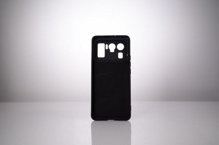 Husa Xiaomi Mi 11 Ultra 5G Spacer, negru, grosime 2mm, material flexibil silicon + interior cu microfibra &quot;SPPC-XI-MI-11U5G-SLK&quot;