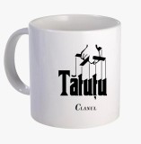Cana alba personalizata Clanul, Tatutu, INOVATIX&reg;. 330ml