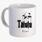 Cana alba personalizata Clanul, Tatutu, INOVATIX&reg;. 330ml
