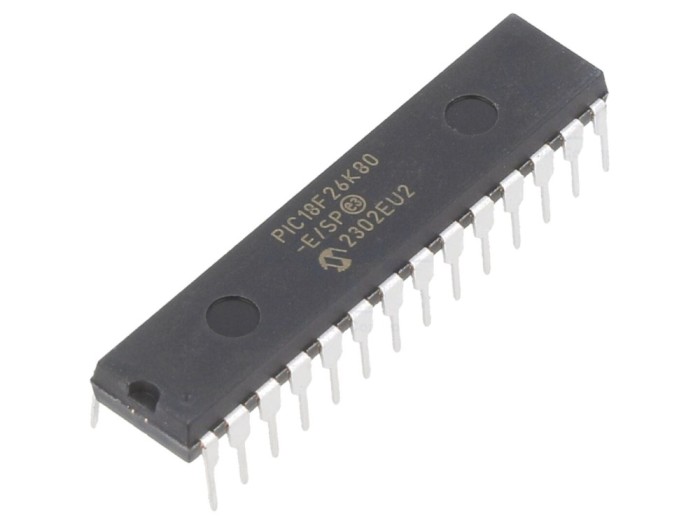Microcontroler PIC18 64MHz DIP28