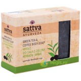 Sapun Ayurvedic cu Ceai Verde si Cafea 125g