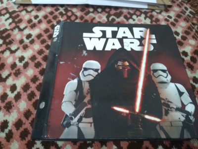 LOT ALBUM STAR WARS ARE 32 DE CARTONASE PRET PE TOT LOTUL foto