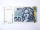 Croația 50 Kuna 2012,bancnota din imagini in stare foarte buna