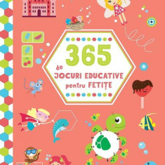 365 de jocuri educative pentru fetițe - Paperback brosat - Ballon Media - Paralela 45 educațional