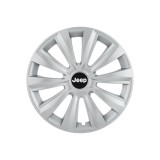 Cumpara ieftin Set 4 capace roti 15 inchi (R15) Delta Gri, Compatibile Cu Jeep