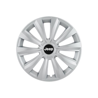 Set 4 capace roti 15 inchi (R15) Delta Gri, Compatibile Cu Jeep foto