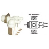 Electrovalva 2 iesiri 180grade 2x12mm masina de spalat Arctic,Samsung,LG