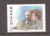 Monaco 2003 -100 ani de la acordarea Premiului Nobel Mariei și Pierre Curie, MNH, Nestampilat