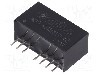 Convertor de tensiune, DC-DC, intrare 36...75V DC, iesire 15V DC, putere 1W, AIMTEC - AM1G-4815DH30-NZ