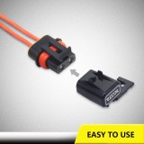 WFH16 Suport de siguranta waterproof Recoil cu sigurante ATC de 10A si 15A