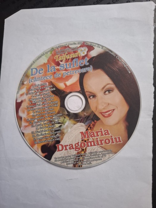 Cd maria dragomiroiu-de la suflet