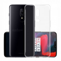 Husa Ultra Slim Premium Ipaky Effort Oneplus 6 Cu Folie Sticla Marca Ipaky 9h Transparenta foto