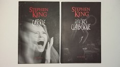 Stephen King - Carrie + Dolores Claiborne (Ed. Nemira, 2014) supernatural body horror thriller paranormal fiction