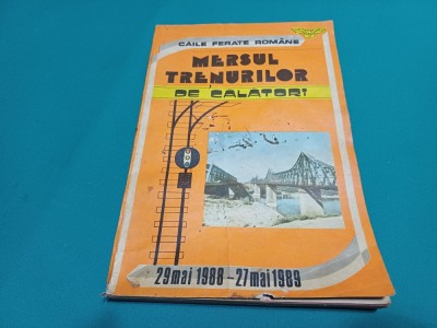 MERSUL TRENURILOR DE CĂLĂTORI * 1988-1989 * 43 foto