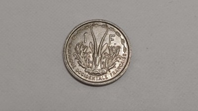 Africa Occidentala Franceza-1Franc 1948 foto