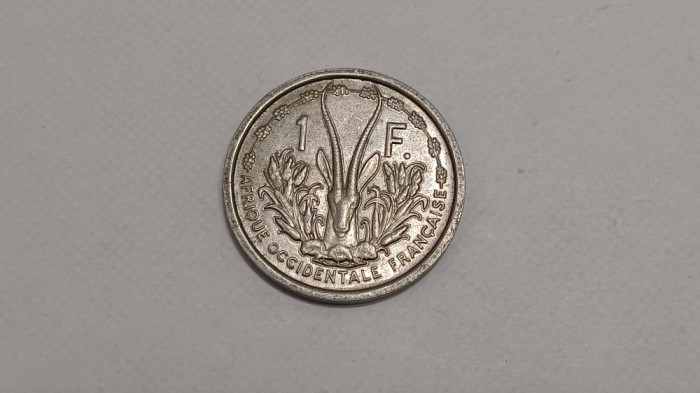 Africa Occidentala Franceza-1Franc 1948