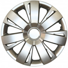 Set capace roti 16 inch tip Vw, culoare Silver 16 411