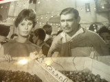 Fotografie Film- A inceput la Napoli -1960 -Sofia Loren si Clark Gable dim.25x20