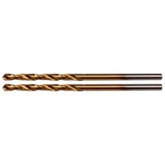 YATO Set 2 burghie pentru metal HSS-TiN, diametru 3.0 mm