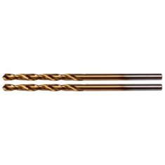 YATO Set 2 burghie pentru metal HSS-TiN, diametru 3.0 mm